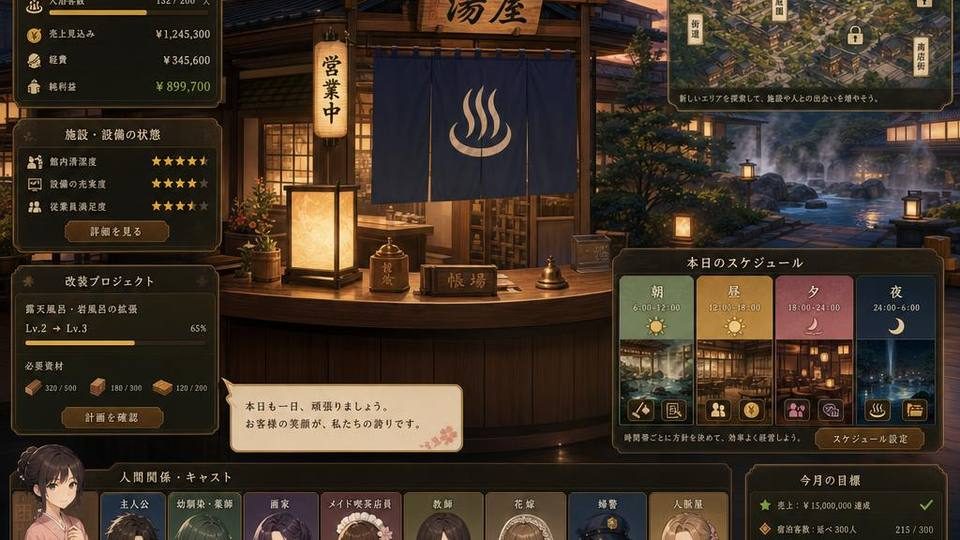 背德浴场 剧情互动 资料图 2