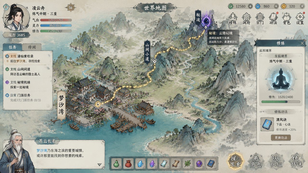 谪仙索欢录 章节事件 详情图 1