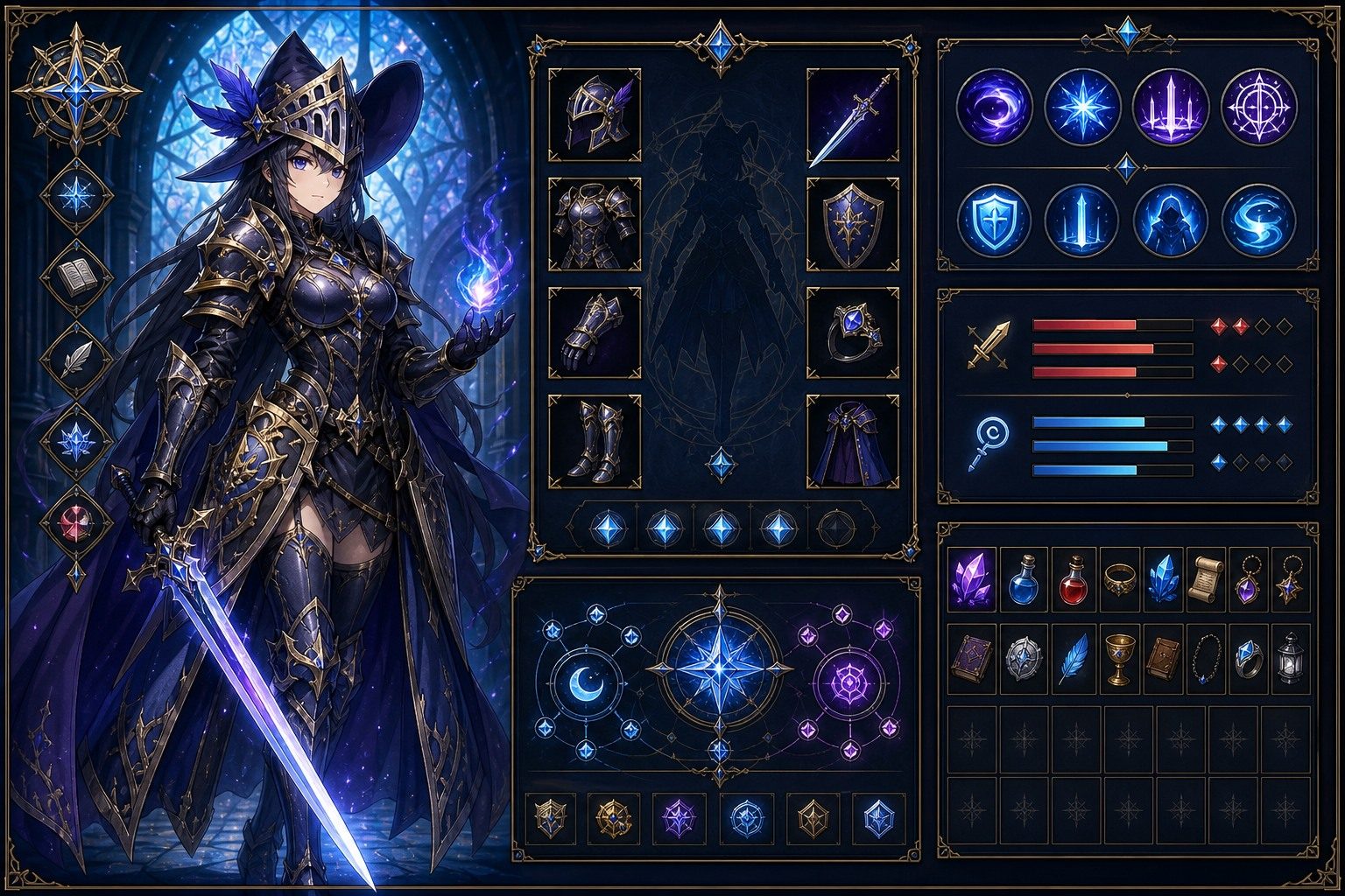 魔女骑士安娜 操作界面 资料图 7